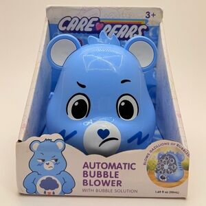 Care Bears Grumpy Bear Automatic Bubble Machine  Includes Bubble Solution (018
